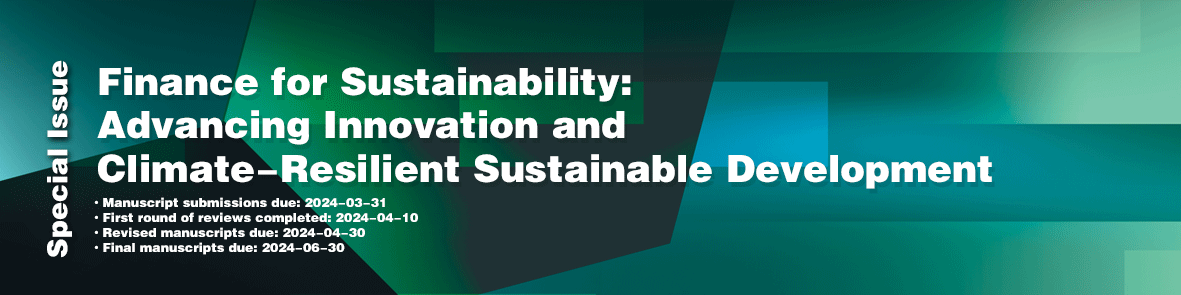 Finance For Sustainability Advancing Innovation And Climate Resilient 