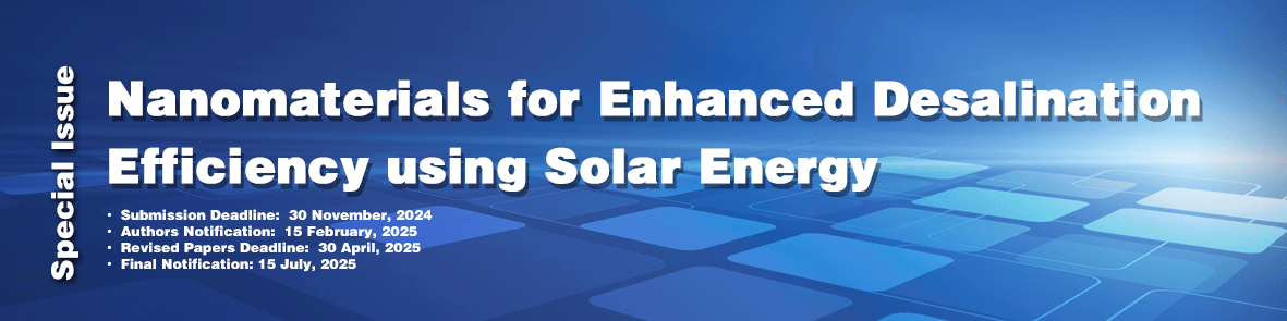 Nanomaterials For Enhanced Desalination Efficiency Using Solar Energy 