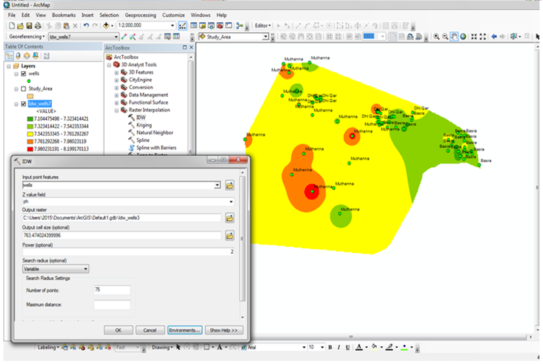 Developing Spatial Models of Groundwater Quality in the Southwestern ...