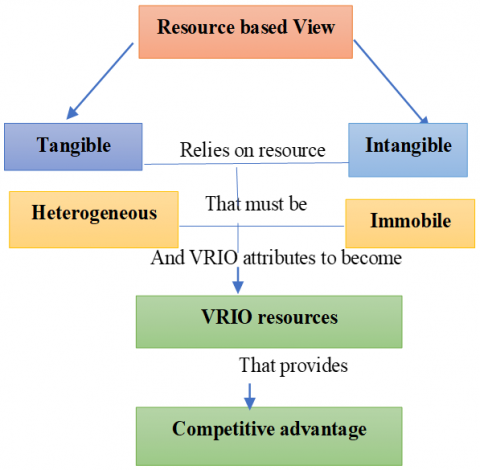 literature review on resource based view